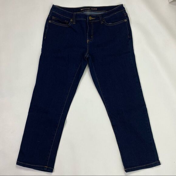 Michael Kors | Skinny Stretch Denim Capri’s - Picture 1 of 7